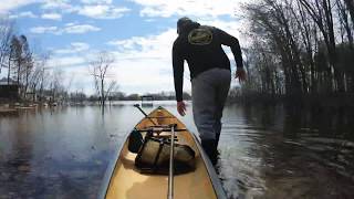 Eagle lake Kalamazoo Michigan, Wenonah voyager.