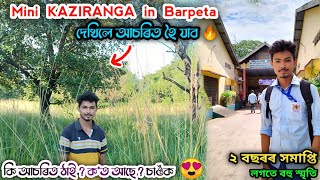 Mini Kaziranga || বৰপেটাত মিনি কাজিৰঙা 😍🔥 আৰু 2 Yr ITI Journey Vlog No ~ 61 ∆ RituRaj Vlogs