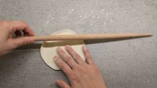 兩頭尖擀麵棍使用方式 how I use rolling pin. Teigrolle, Nudelholz, Rollholz, Backrolle