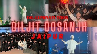 Diljit Dosanjh Concert Jaipur Vlog | Dil-Luminati Tour India | Punjabi Agye Oye