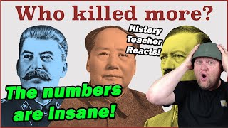 Who Killed More? Mao, Stalin, or Hitler | Mr. Beat | History Teacher Reacts