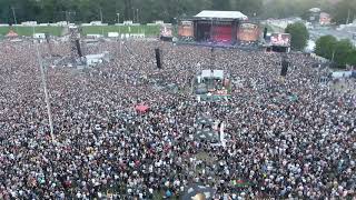 Rock Im Park Festival From Ferris Wheel / Die Arzte / 7 June 2019