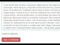 How to enable clipboard in HTML & JavaScript (Copy text by button click)