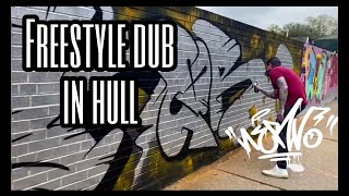 GRAFFITI - freestyle dub,  in Hull. Nerv 2022