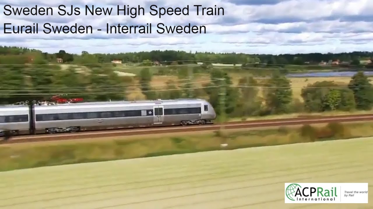 Sweden SJs New High Speed Train - Eurail Sweden - Interrail Sweden ...