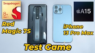 Test Game iPhone 13 Pro Max vs Red Magic 7s: Bất ngờ với Apple A15 Bionic!