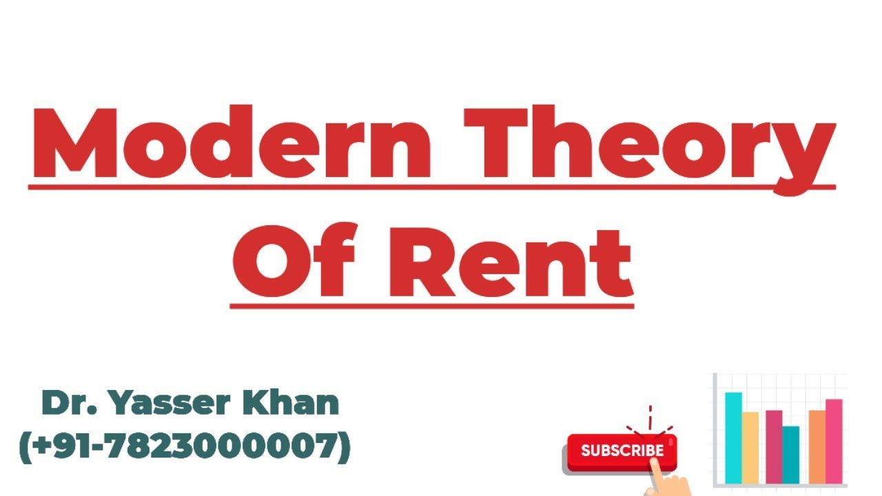 Modern Theory Of Rent | Rent | Theory Of Rent | Economics ...