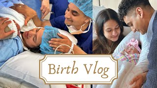 BIRTH VLOG ❤️ Meeting Our Baby Girl, Sienna’s first 5 days, Family, Swetha, Ranith, Nalin Perera