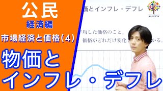 【公民(経済編)】市場価格④〜物価とインフレ・デフレ〜(公民経済8)Byユニバープラス