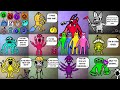 Garten of Banban: 1,2,3,4,5,6,7,8,9,10,11,12 - Monsters Chapters + Clock Screen Comparison + Secret