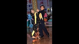 紫陽珍子榮譽會長\u0026李榮吉老師 精彩演出 林四季錄製 榮耀盃 嘉義飛領舞場 108年10月6日