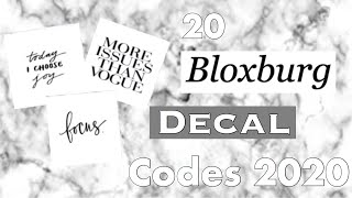Bloxburg Aesthetic Decal Codes