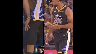Steph Curry return to game 2 against Houston after dislocating his two finger .