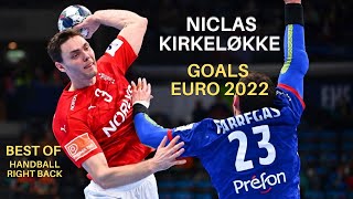 handball right Back best of Niclas Kirkeløkke handball Euro 2022