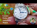 Tissot Automatic Watch Unboxing in Telugu 🤯 Diamond Studded Luxury Swiss Watch 2024...