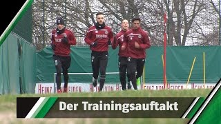 Der Trainingsauftakt