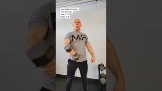 Dumble arm building workout #Shorts #Gym_fitness_workout #Routine_workout