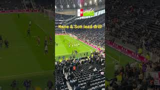 Kane & Son lead warm up | Spurs v Arsenal | Tottenham Hotspur #spurs #tottenhamhotspur #tottenham