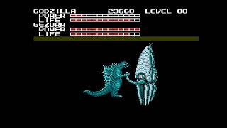 [TAS] NES Godzilla: Monster of Monsters! 