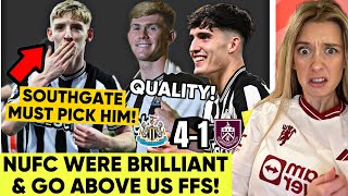 Dammm! Anthony Gordon Incredible! Lewis Hall Looking Quality! Newcastle United 4-1 Burnley Reaction