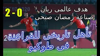 ملخص واهداف مصر واستراليا 2 - 0 | هدف احمد ريان وعمار حمدى |  طوكيو 2020