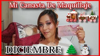 Última canasta de maquillaje del 2024 ❄️💄| Beauty Creations, Italia, Huda Beauty ☃️🌲