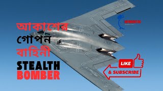 স্টিলথ বোম্বার : আকাশের গোপন বাহিনী 😲 #stealthbomber #viralvideo #usa