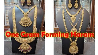 One Gram Gold Forming Haram Collections | A D Stone Haram | For Contact @ 9944832054