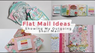 Flat Snail Mail Ideas #3 | Sharing my Outgoing Mail