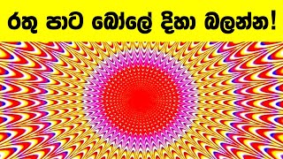 මේ විඩියෝව බලන ඔයාගේ මොළය මම පිස්සු වට්ටනවා | Mind Blowing Optical Illusions | Welawa