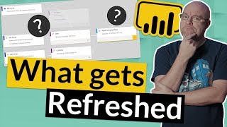 Power BI datasets vs. Power BI dataflows - What gets refreshes?