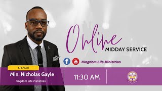 KLife - 11/22/20 - Midday (Minister Nicholas Gayle) "Setback! But, It's On The Way"