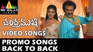 Chandramukhi Promo Songs Back to Back | Video Songs | Rajinikanth, Jyothika, Nayanthara