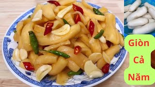 Cách Làm Củ Cải Ngâm Nước Mắm Giòn Ngon Không Phơi Nắng Để Được Cả Năm |Món Ngon Quê Nhà
