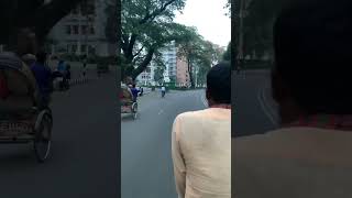 রিক্সায় করে ফাকা রাস্তায় ঘুরে বেড়ানো ❤️😁 #shortvideo #rickshaw #ytshorts #shorts #viral