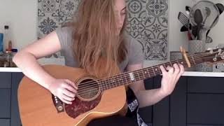 Eva Waits - Tommy Emmanuel Guitar Cover