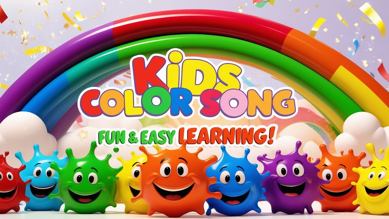 Kids Color Song рџњ Fun And Easy Color Learning Youtube