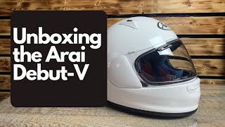 Unboxing the new '22 Arai Debut-V