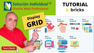 Display GRID en Bricks Builder para WordPress - Diseñar columnas con CSS Grid Layout