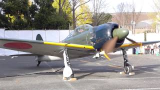 日本の航空技術１００年展　零戦エンジン始動見学会