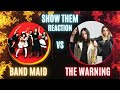 African Reacts To Band Maid x The Warning (SHOW THEM)