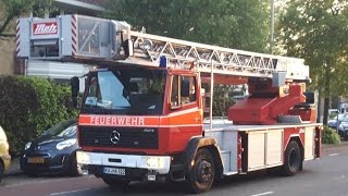 Brandweer Haarlem met spoed onderweg naar woningbrand Kleverlaan