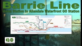 Barrie Line - GO Transit 1976-78 Hawker Siddeley Bilevel I 2051 (Union Stn to Allandale Waterfront)