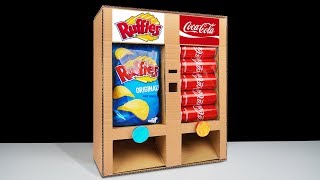 How to Make Chips Vending Machine and Coca Cola Fountain Machine