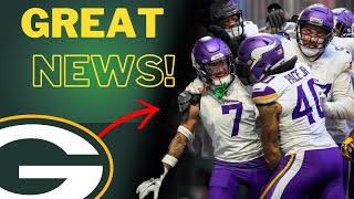 Green Bay Packer JUST Received Great NFC North News!