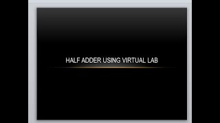 How to use virtual lab for digital electronics lab