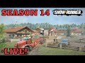 Season 14 SnowRunner LIVE! 2 New Maps,  4 New Trucks, New Trailers, New Cargo And More!