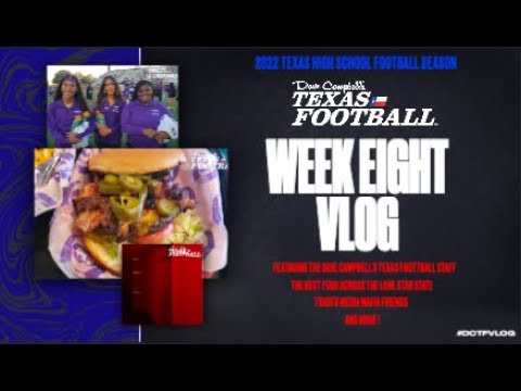 2022 Dave Campbell's Texas Football TXHSFB Vlog: Week Eight - Win Big ...