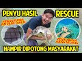 PENYU HASIL RESCUE DARI JARING NELAYAN! HAMPIR DIPOTONG MASYARAKAT! MALANG BANGET NASIB PENYU!