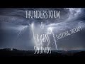 Thunderstorm And Rain Sounds For Sleep - Sleeping Therapy